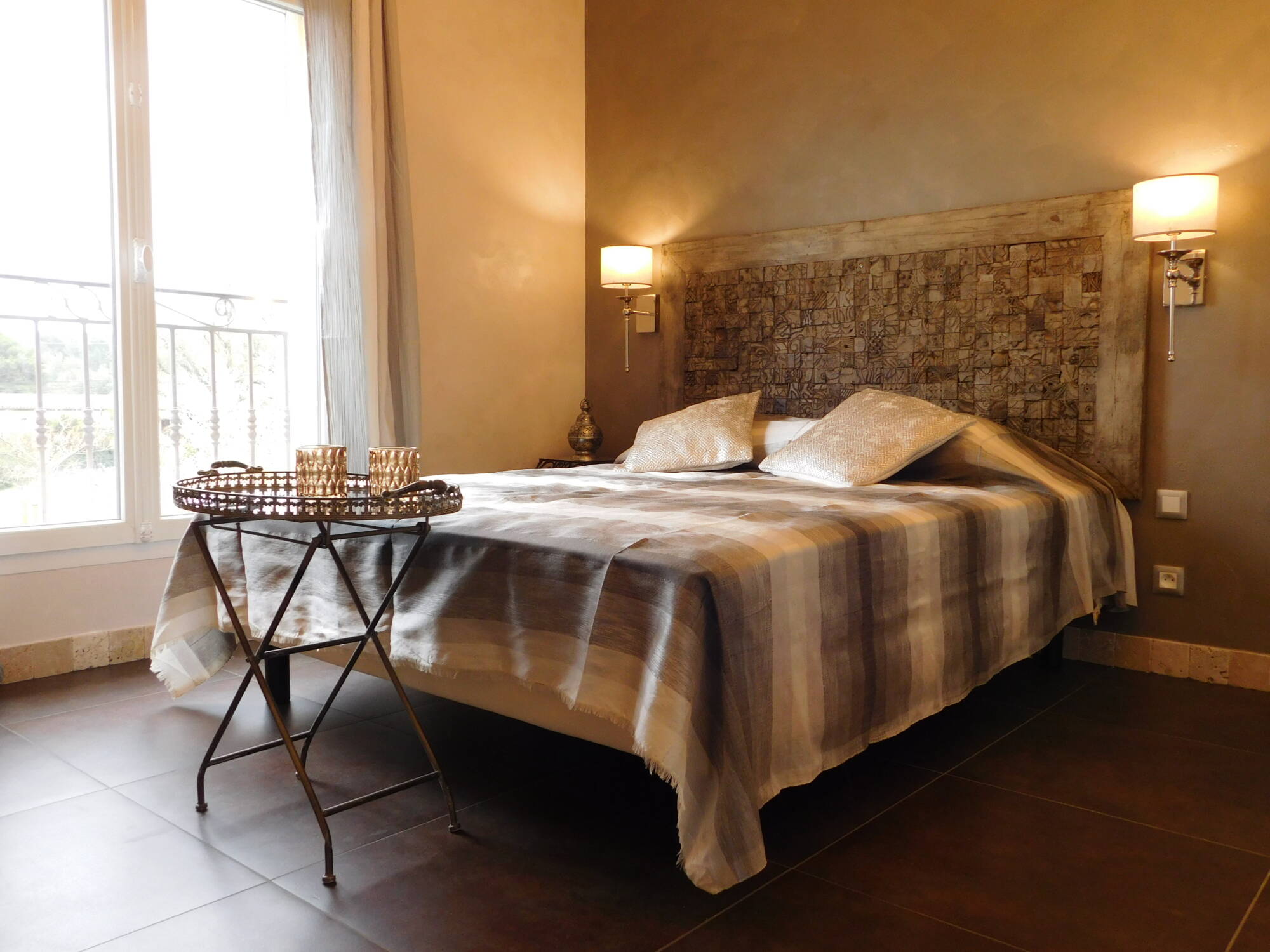 décoration chambre villa de luxe provence